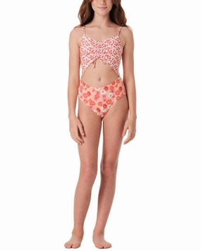 Submarine Peek A Boo One-Piece cute swimsuits for teen girls, modest teen swimwear