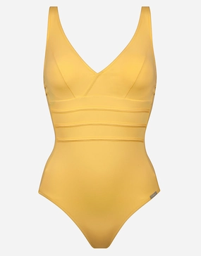 Summer Dive Underwired V Neck Swimsuit - Sun womens resort swimwear, flattering one-piece swimsuits