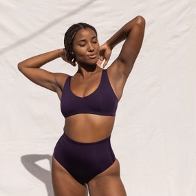 Sunday Top D  - Legend sleek design swimwear for women, minimalist swim styles
