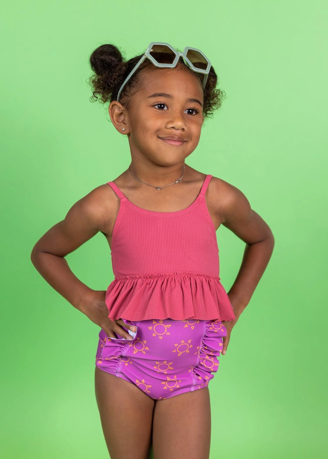 Suns | Mini Down in Front Ruffle Bottoms