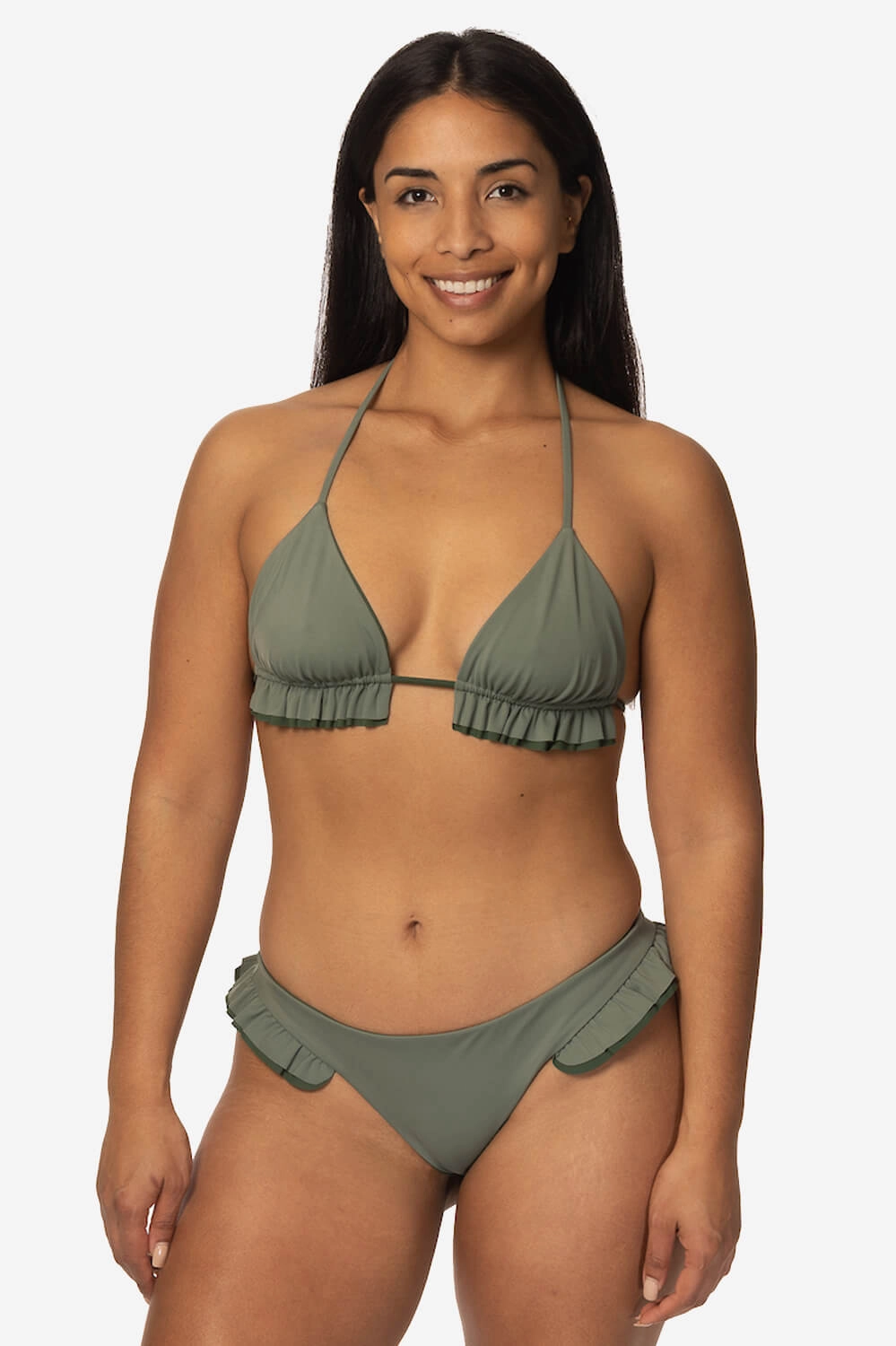 Swamis Bikini Bottom - Eucalyptus all types of swimwear, full coverage swimwear for all ages