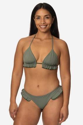 Swamis Bikini Bottom - Eucalyptus all types of swimwear, full coverage swimwear for all ages