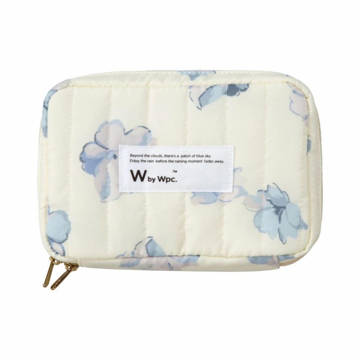 Travel Essentials Bag Wpc Quilting Gadget Pouch Water Repellent