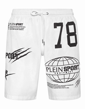 Swim-Trunks Multilogo mens beach swimwear, quick dry mens swimsuits