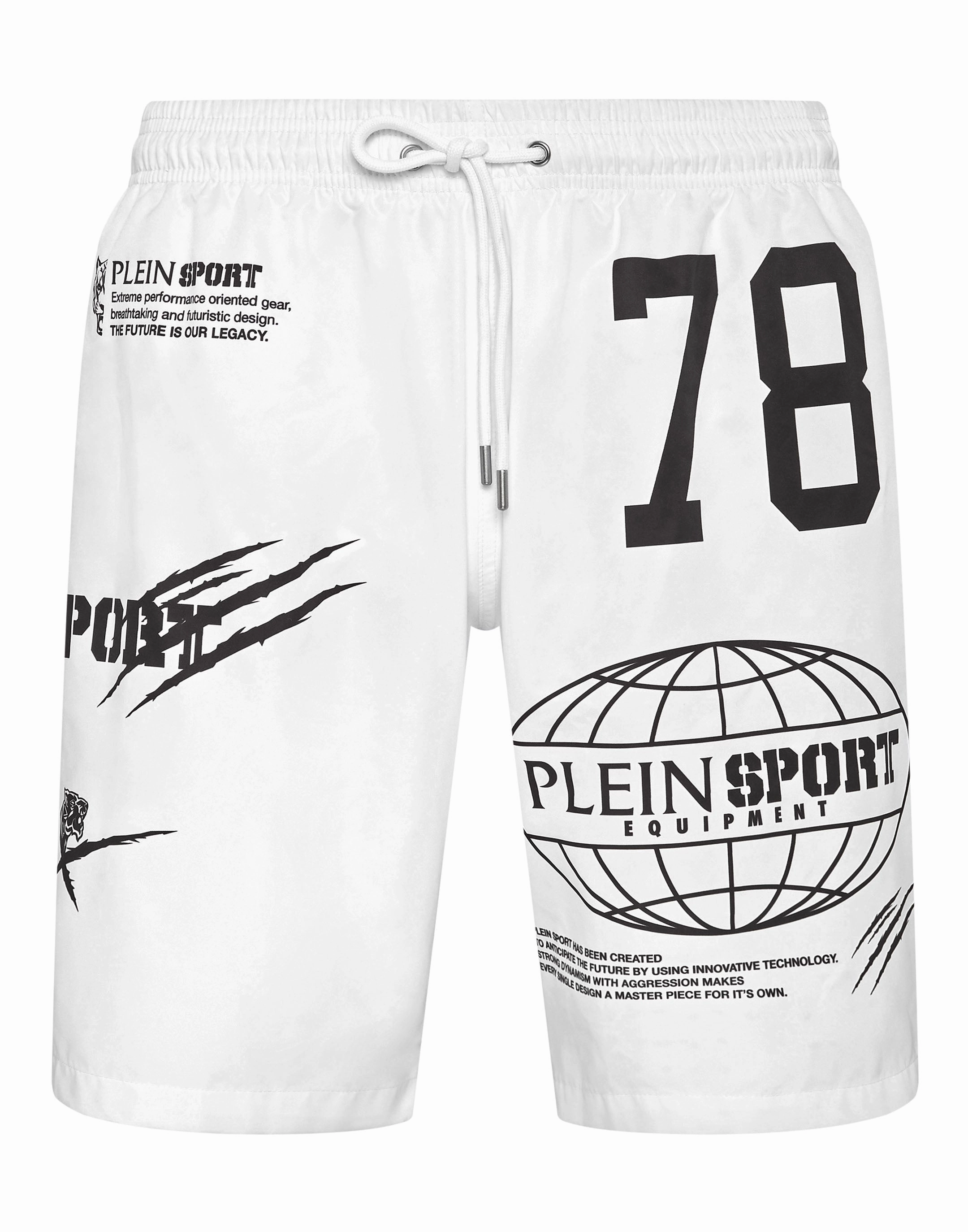 Swim-Trunks Multilogo mens beach swimwear, quick dry mens swimsuits