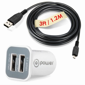 Steal the Deal Now MustShop Sale T-Power  Dc Adapter Car Charger For Jbl Charge / Jbl Charge2 / Jbl Pulse / Jbl Go / Jbl Flip 2 / Flip 3 / Portable Wireless Bluetooth Speaker Jbl Micro Ii Ultra-Portable Multimedia Speaker