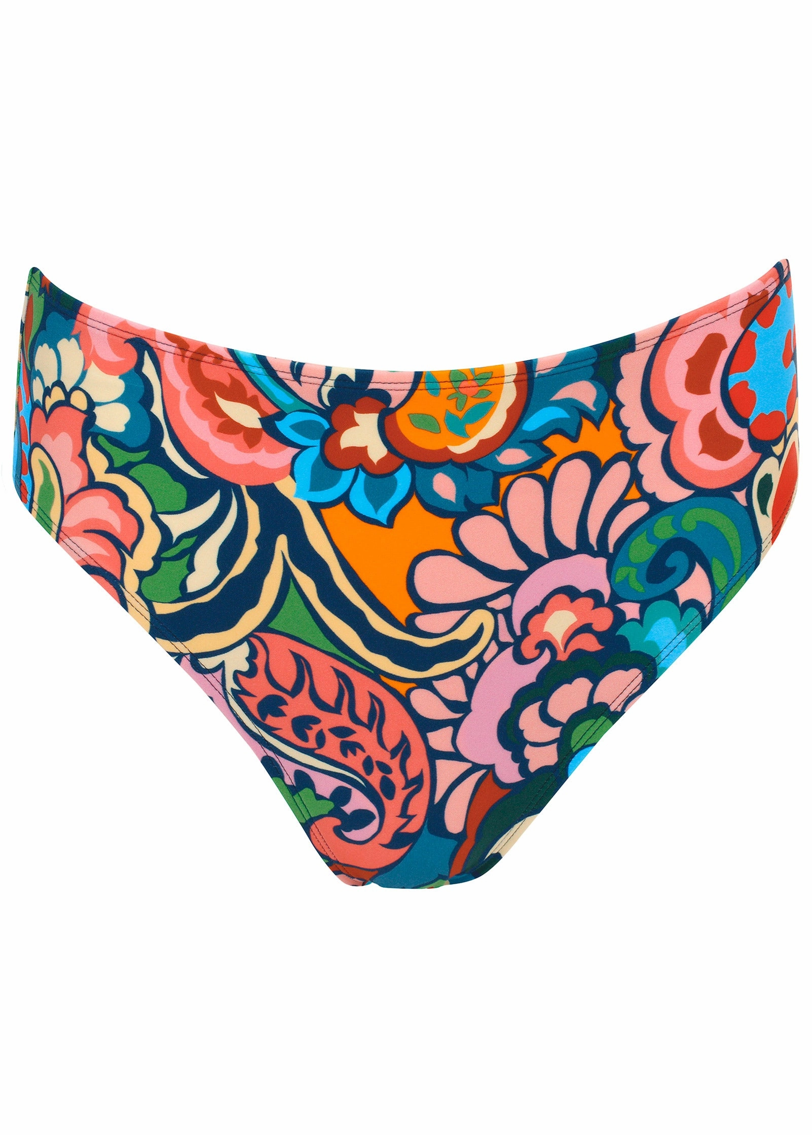 Tahiti Midi Bottom - Fiesta Paisley