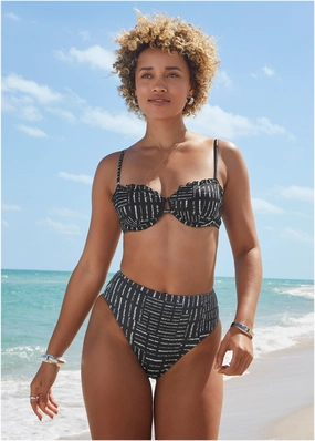 Tahiti Midi Bottom - Off The Grid everyday swimwear for women, casual swim outfits ladies