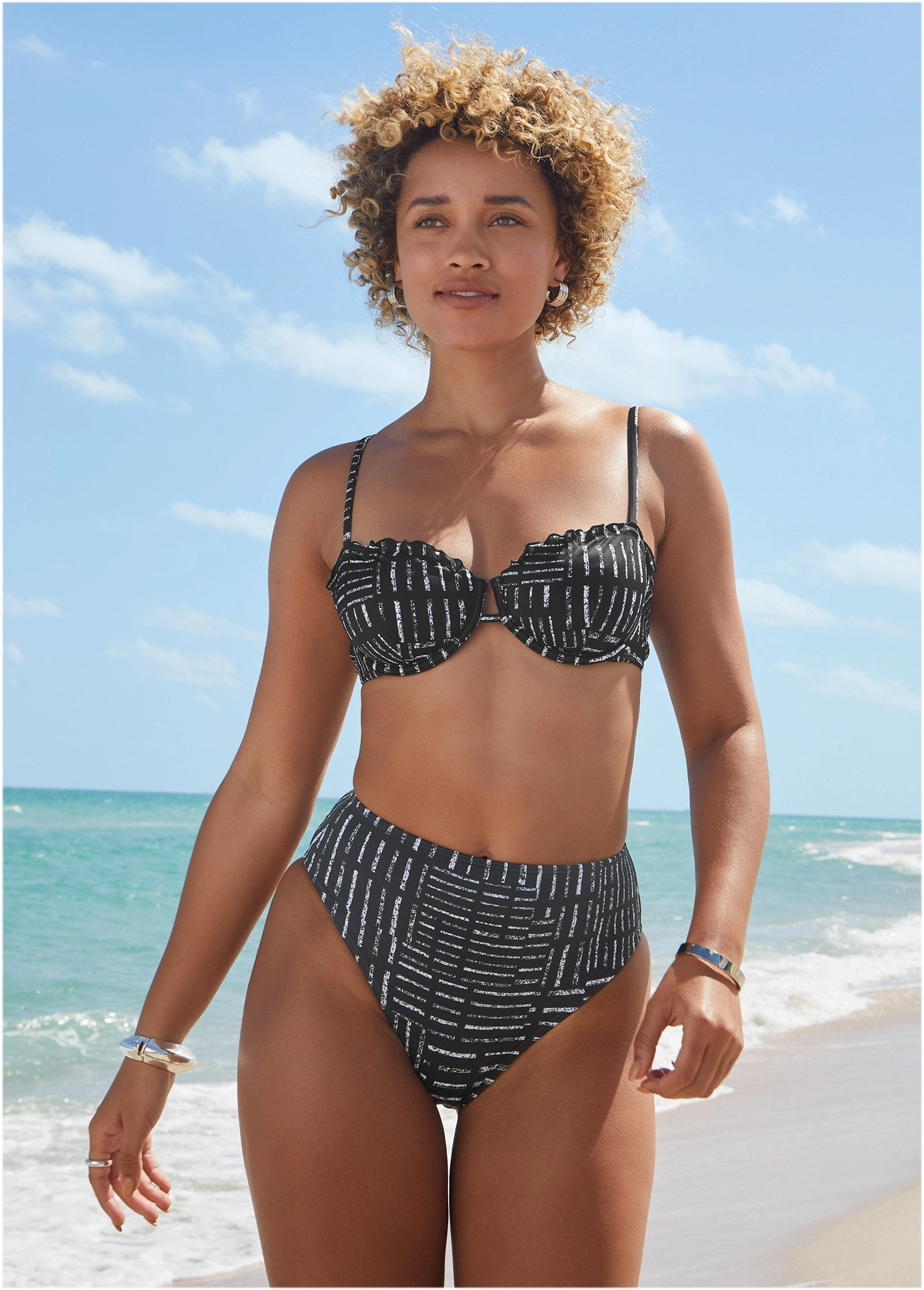 Tahiti Midi Bottom - Off The Grid everyday swimwear for women, casual swim outfits ladies