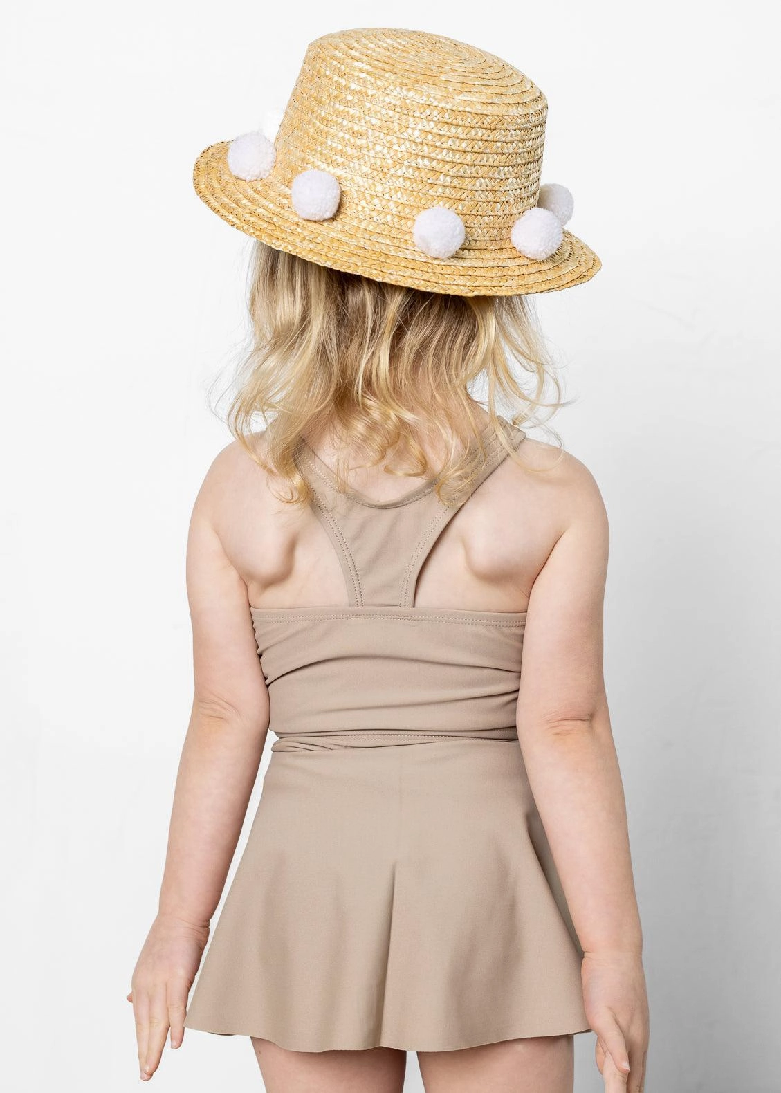Taupe | Mini Racer Back Top