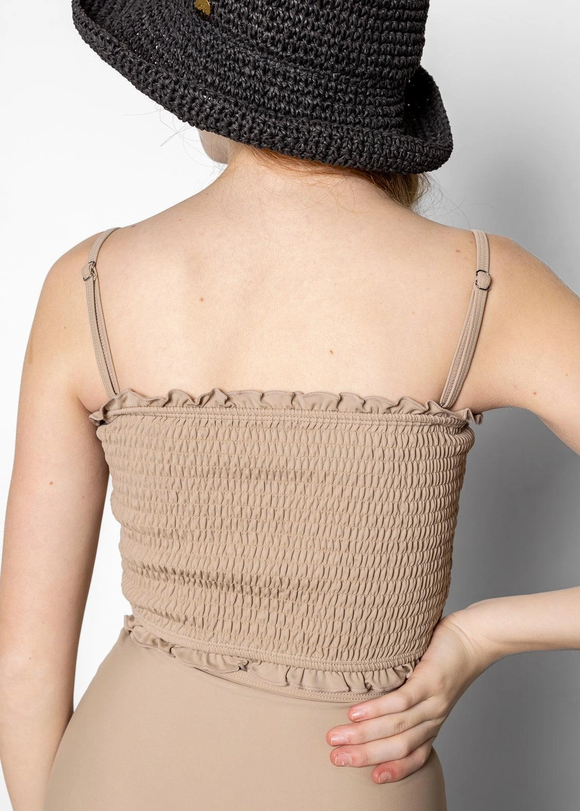 Taupe | Youth Bandeau Top