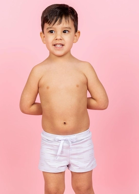 Taupe Dashes | Mini Euro Shorts boys summer swimwear, boys rash guard swim sets