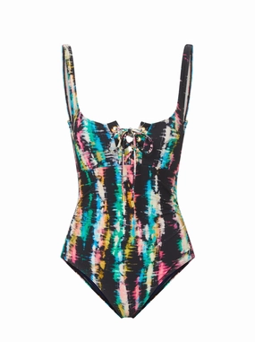 Taylor One Piece Bimini Sky fashionable beach swimwear, modern womens bikinis