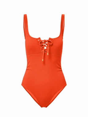 Taylor One Piece In Flame Texture fashionable beach swimwear, modern womens bikinis