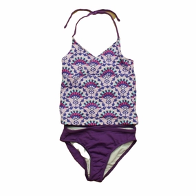 Tea Girls Purple 1-piece Swimsuit cute swimsuits for teen girls, modest teen swimwear
