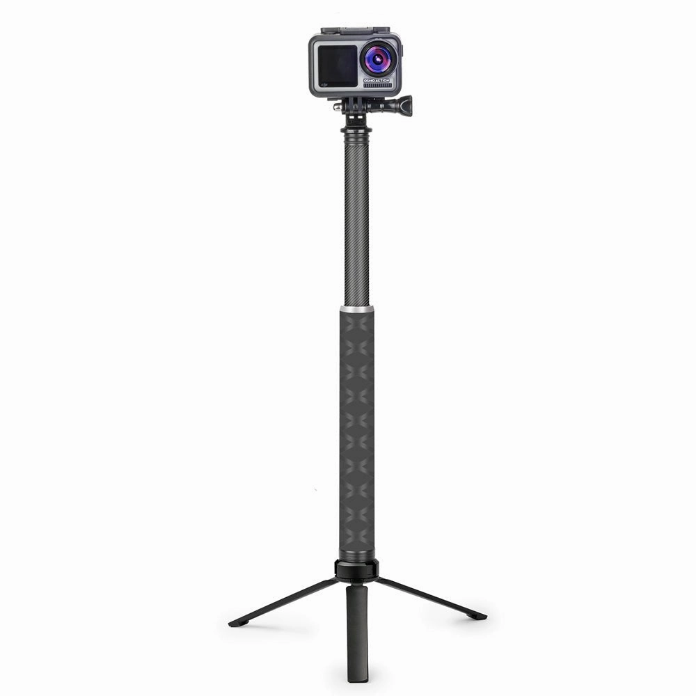 Today Only Steal Hot Sale Frenzy Telesin 0.9M Carbon Fiber Selfie Stick Aluminium Alloy Tripod