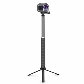 Today Only Steal Hot Sale Frenzy Telesin 0.9M Carbon Fiber Selfie Stick Aluminium Alloy Tripod