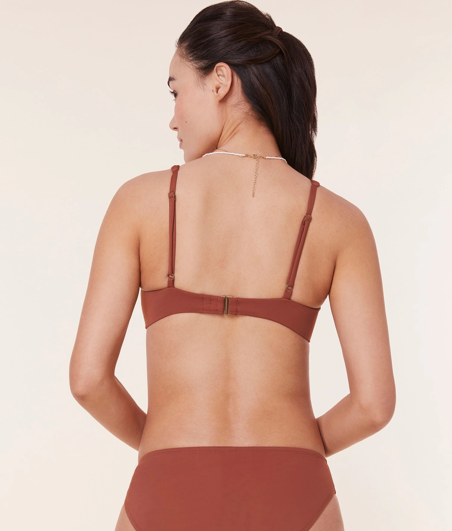 The Amor Bikini Top - Eco Nylon - Sequoia