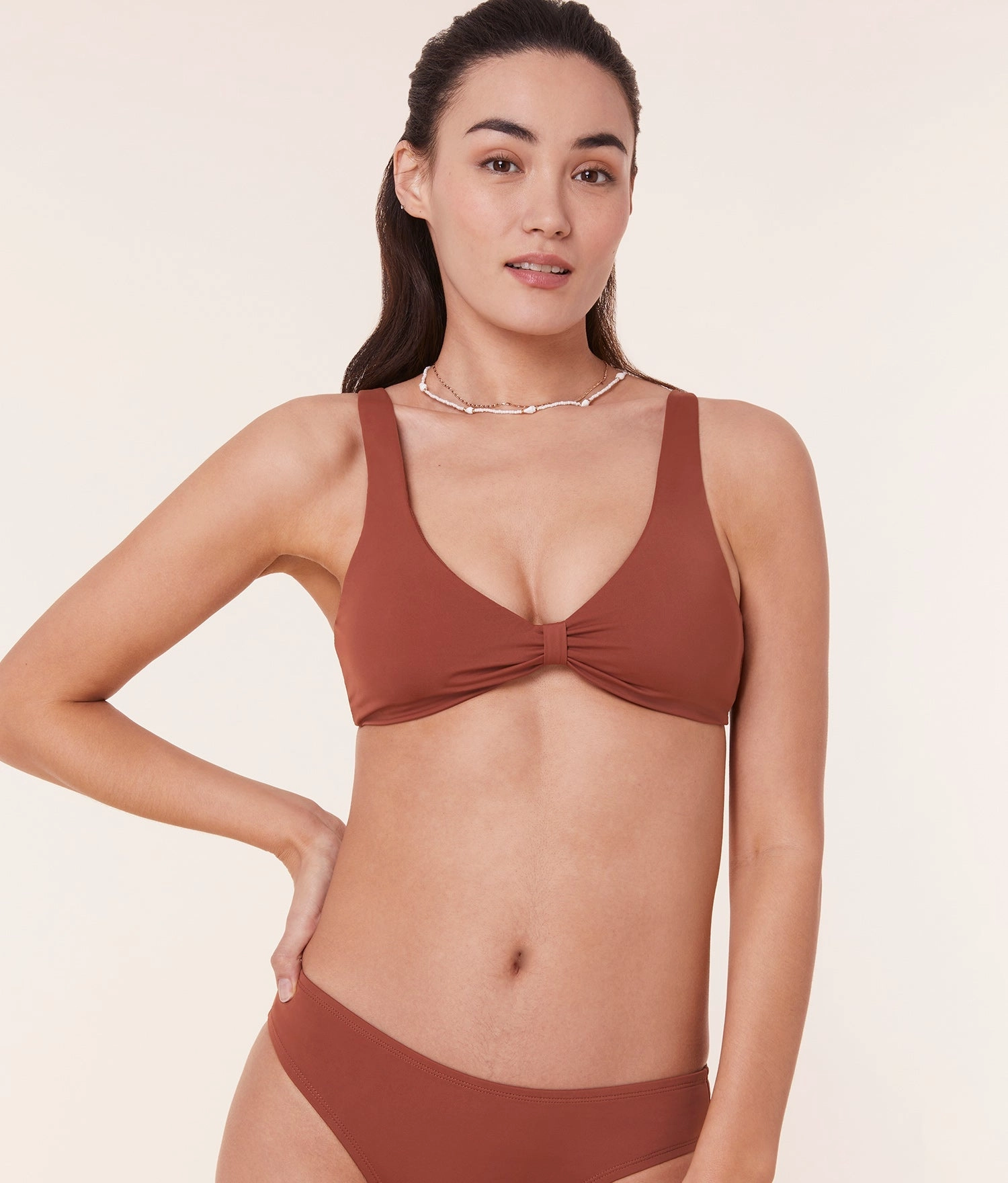 The Amor Bikini Top - Eco Nylon - Sequoia