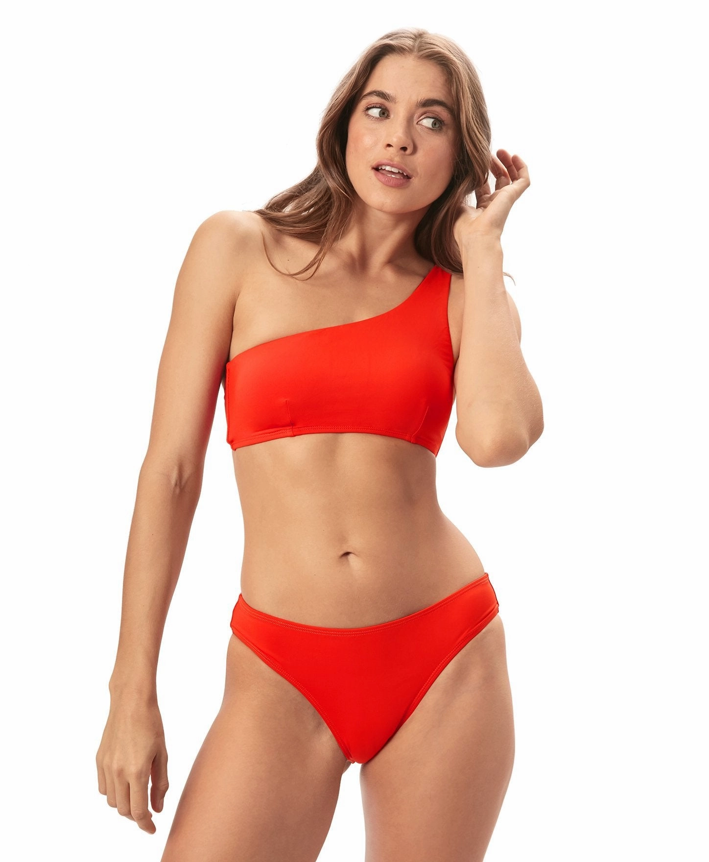 The Classic Bikini Bottom - Flat - Poppy luxury womens swimwear, swimwear for beach vacation