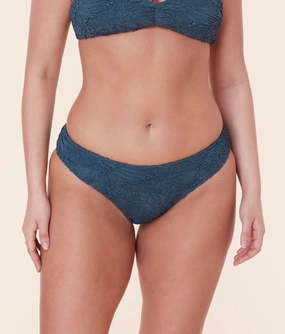 The Classic Bikini Bottom - Popcorn Floral - Stargazer classic swimwear for women, everyday swimwear ladies