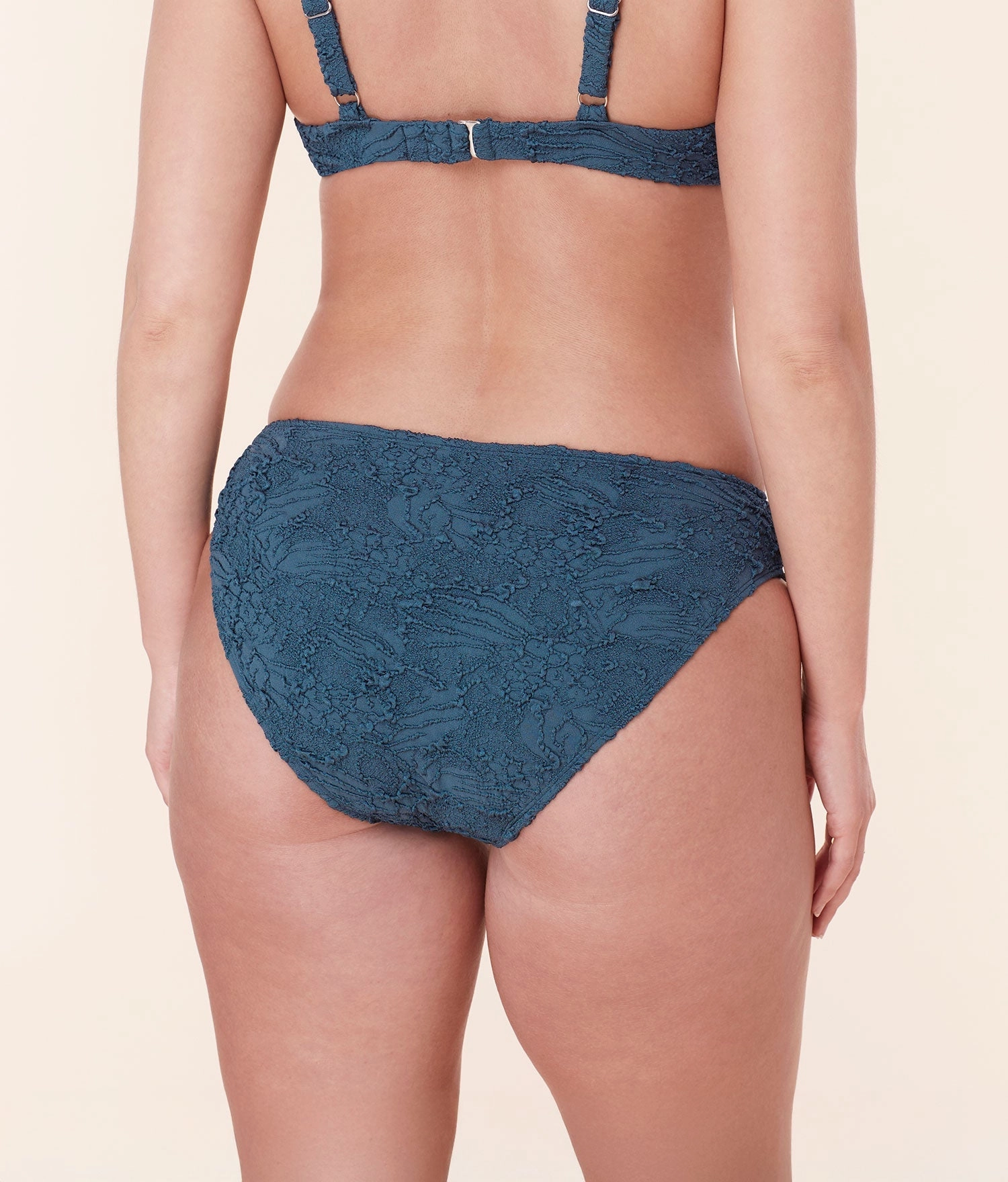 The Classic Bikini Bottom - Popcorn Floral - Stargazer