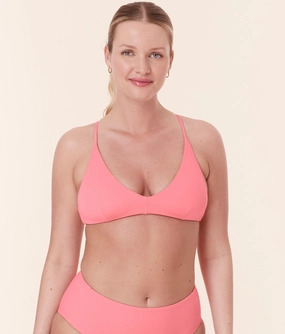 The Elwood Bikini Top - Eco Nylon - Petal classic swimwear for women, everyday swimwear ladies