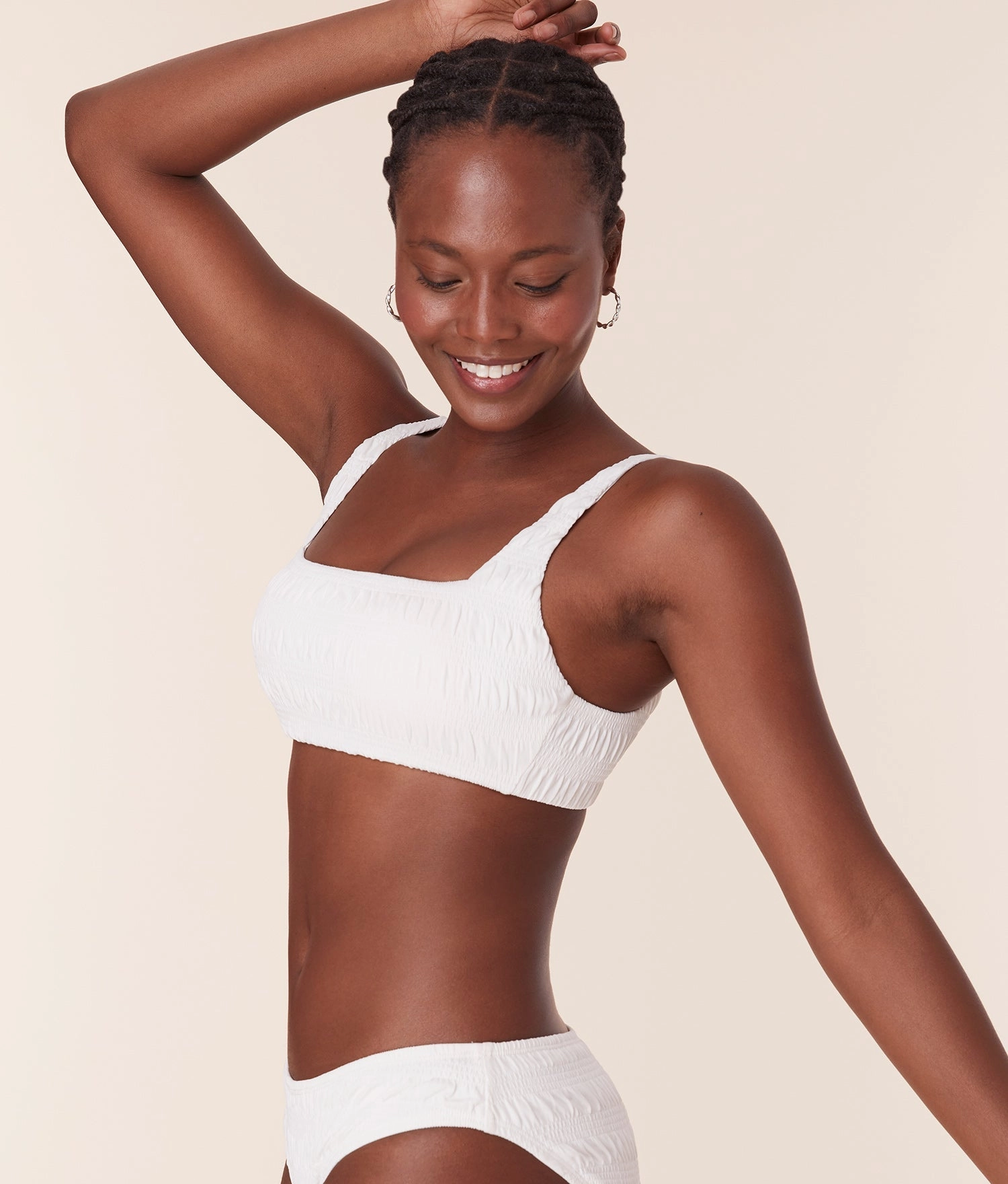 The Rye Bikini Top - Smocked - Sugar