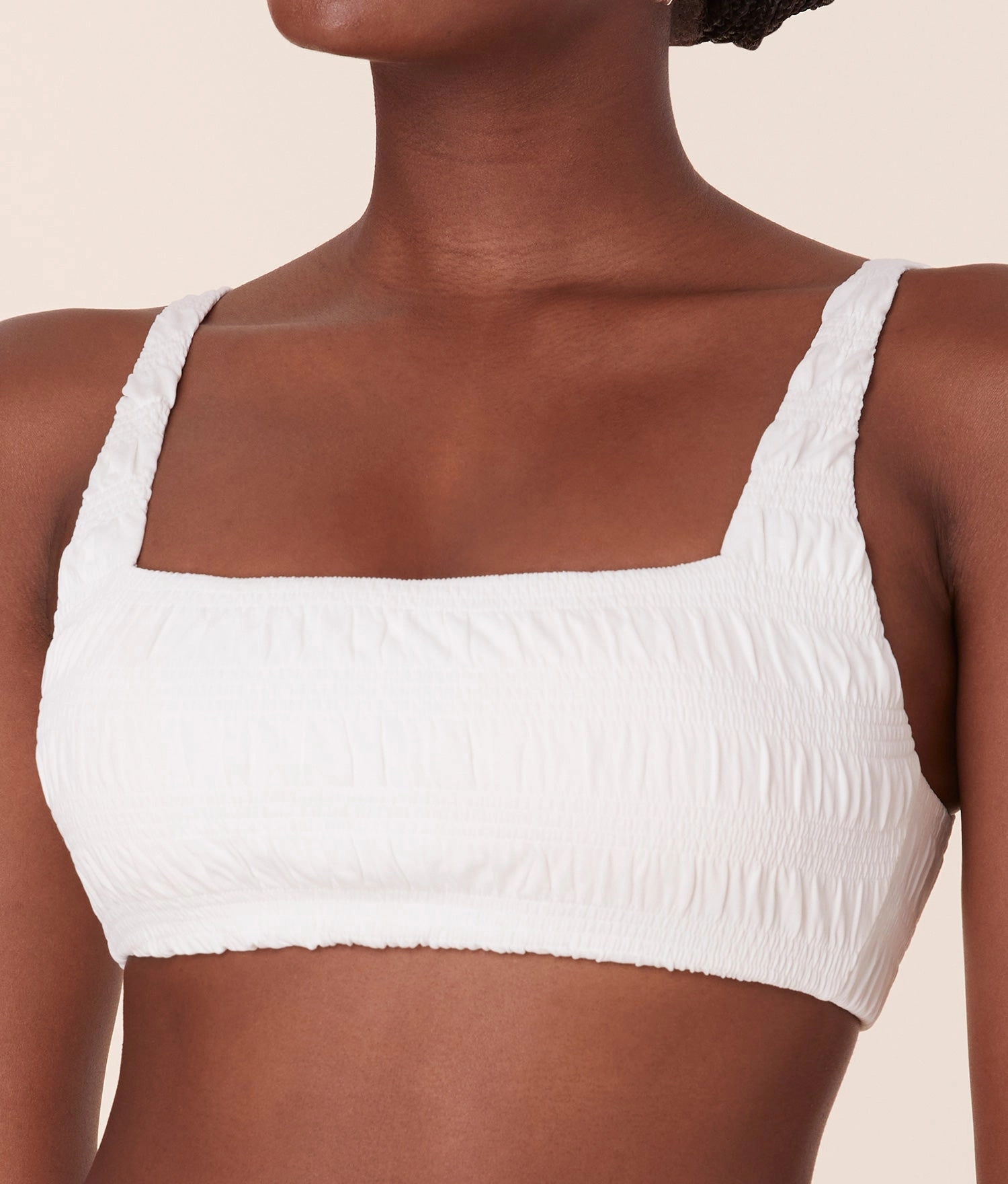 The Rye Bikini Top - Smocked - Sugar