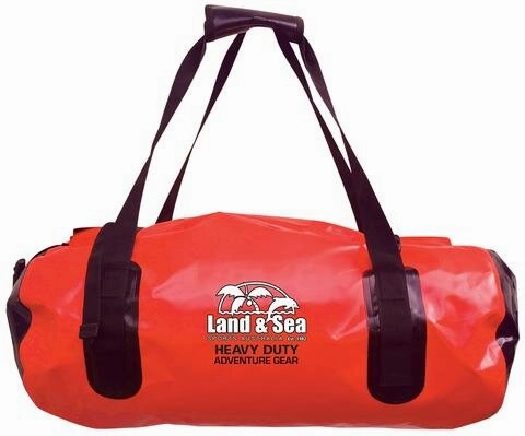 Land & Sea Roll Dry Bag 45L H/Duty Red Padded Travel Bag