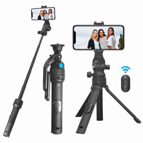 Htr-34 Selfie Stick Tripod 29 With Wireless Remote For Smartphones & Cameras Mega Discount Today Today Only Hot Sale
