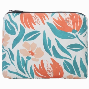 Travel Satchel Bag Weekender Duffel Poppies Small