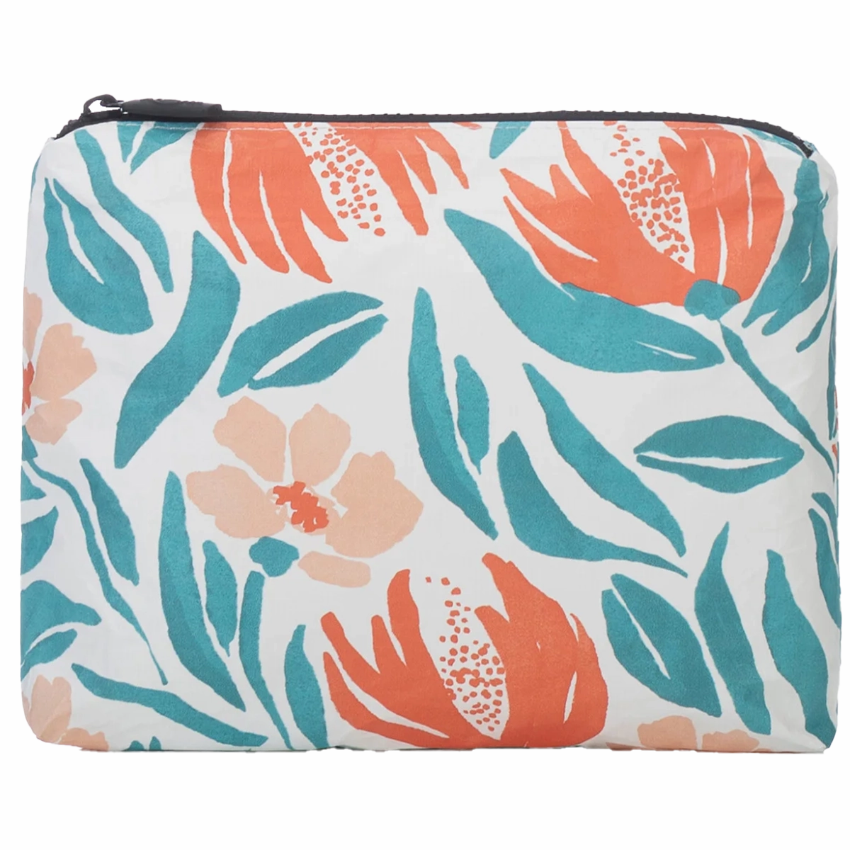Travel Satchel Bag Weekender Duffel Poppies Small