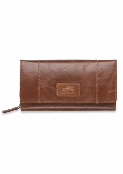 Travel Security Bag Travel Money Pouch Mancini Casablanca Ladies' Rfid Secure Medium Clutch Wallet