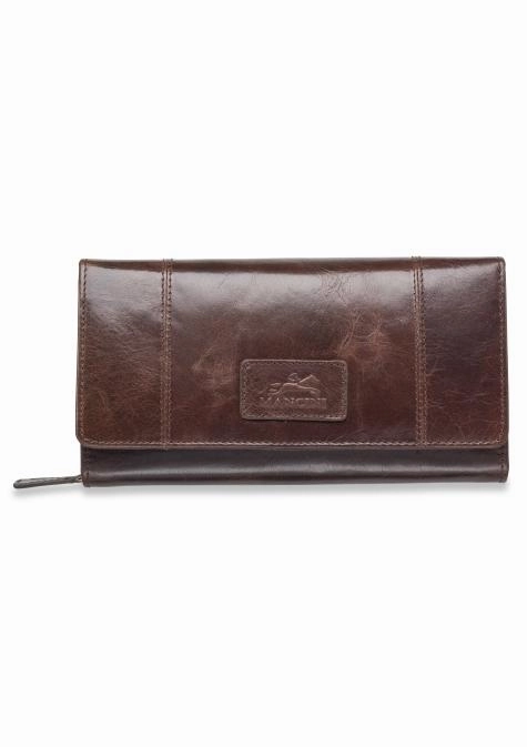 Anti-Theft Backpack Mancini Casablanca Ladies' Rfid Secure Medium Clutch Wallet