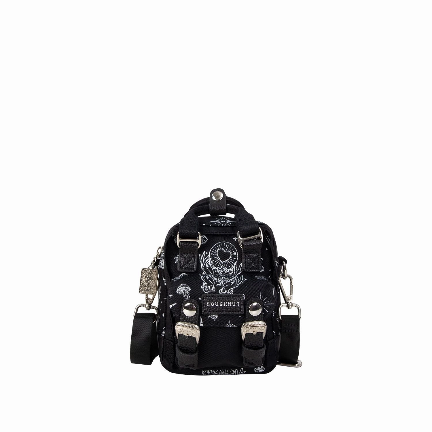 Daypack Travel Bag Stylish Carry-On Bag Doughnut Macaroon Tiny The Mystic Club Ii Series Crossbody Bag