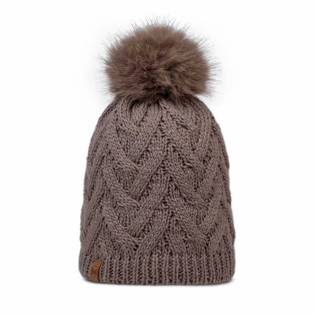 Caryn Knitted Beanie & Fleece Band Hot Savings Alert Hot Offer Inside