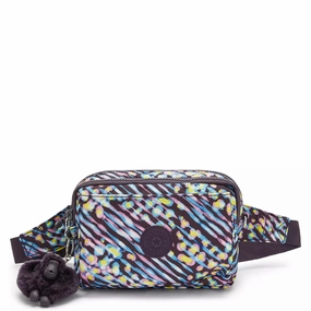 Travel Waist Bag Kipling Abanu Multi Printed Convertible Crossbody Bag - Undersea Lights