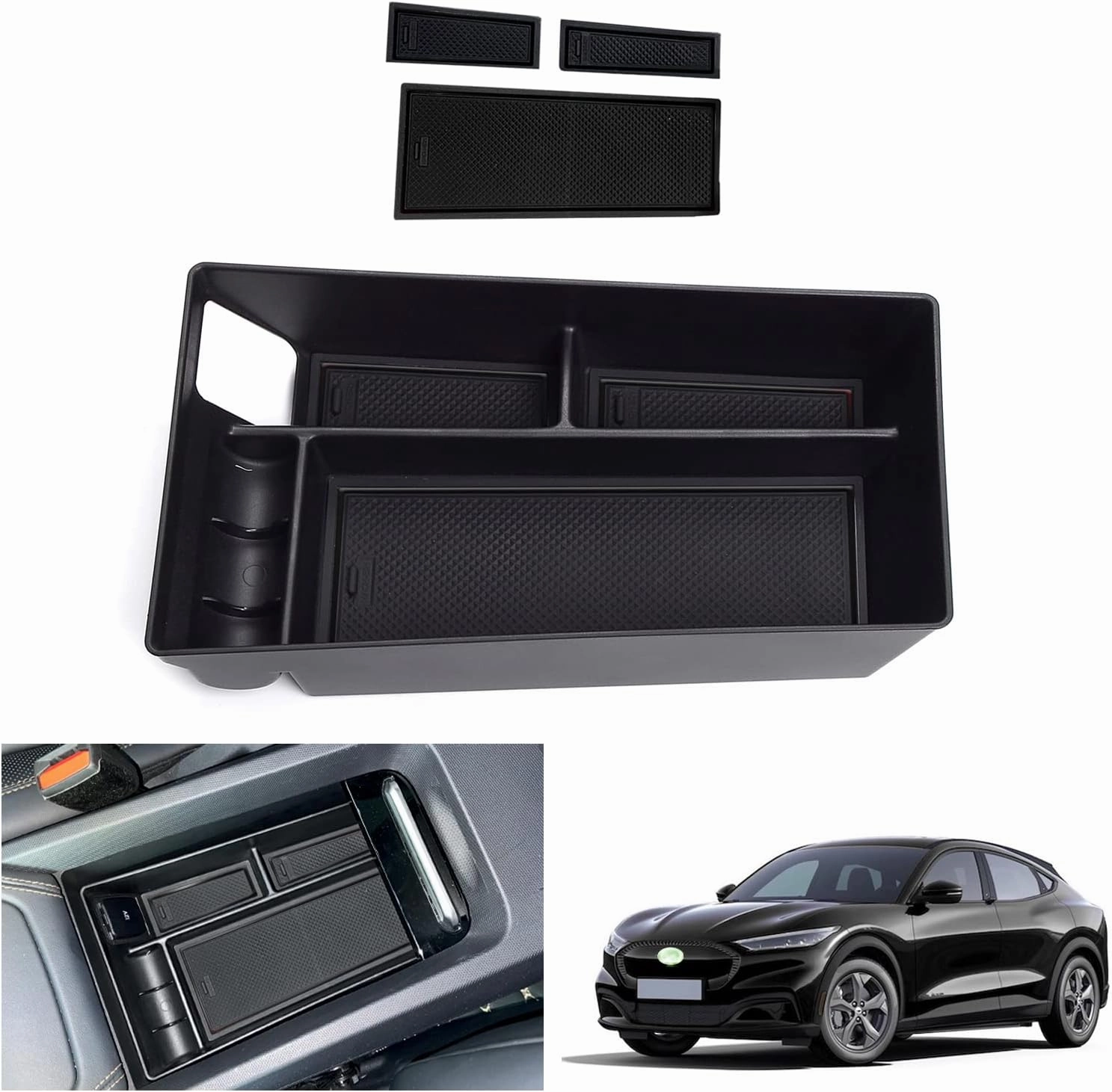 Flash Deal Alert Dont Miss This Deal For Ford Mustang Mach-E Center Armrest Storage Tray 2021 
