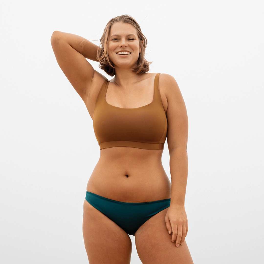 Top Shelf - Tan Lines lightweight women's swimwear, chic swim outfits for beach