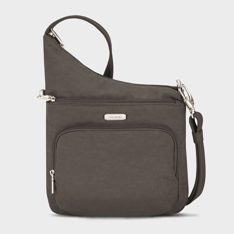 Secure Travel Case Pouch Travel Belt Bag Travelon Anti-Theft Essentials North/South Asymmetric Crossbody