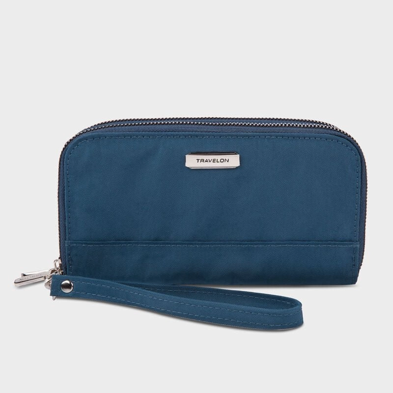 RFID Blocking Money Belt Security Pouch Travelon Rfid Blocking Double Zip Wallet