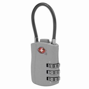 Save More Now Travelon Tsa Accepted Cable Lock - Silver