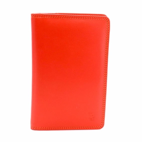 Milo Anti-Theft Leather Passport Holder Travel Wallet with Security