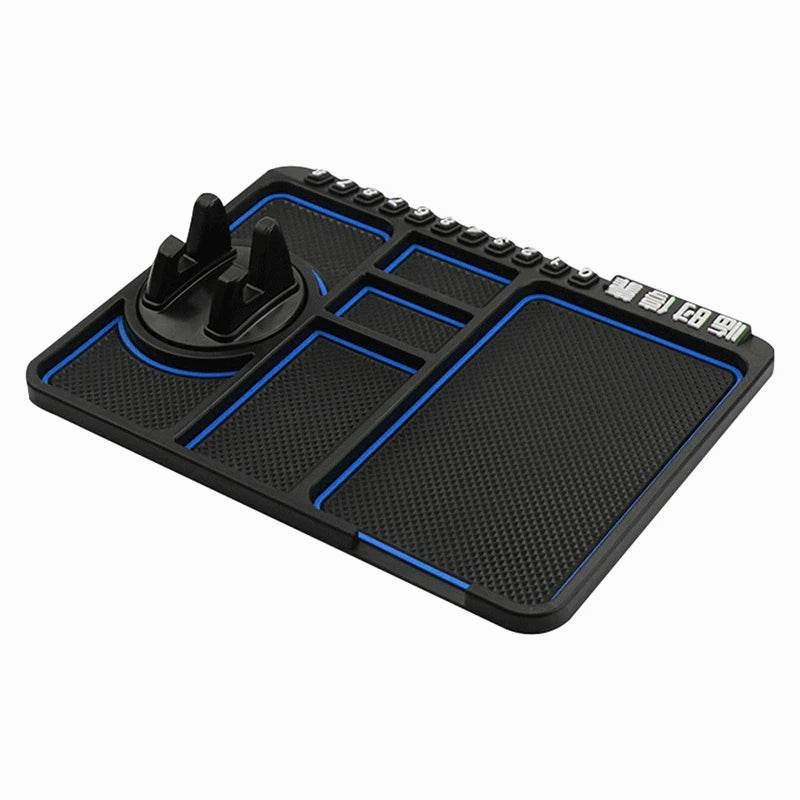 Car Parking Number Card Anti-Slip Mat With Phone Mount Holder Hot Sale Today
