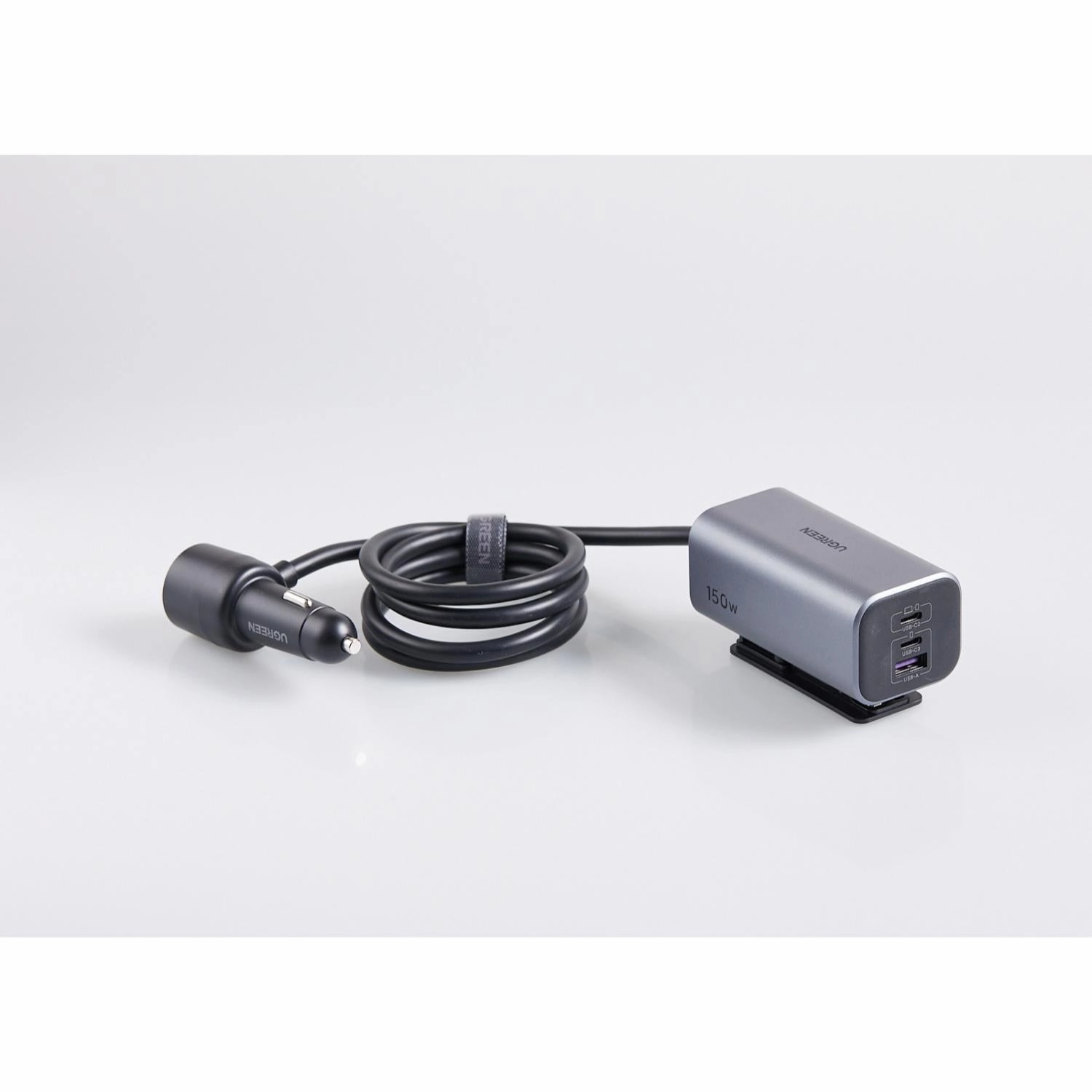 Ugreen Gan 4 Port Car Charger 150W - Grey & Black (Ug-Ec706-35571) Trendy Picks Today