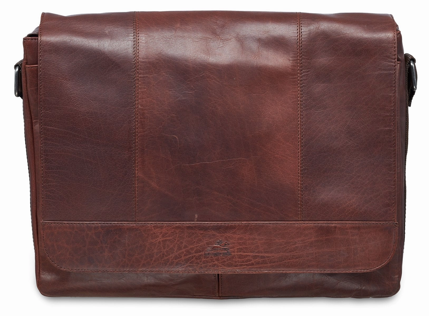 Anti-Theft Crossbody Mancini Buffalo Messenger Bag For 15'' Laptop / Tablet