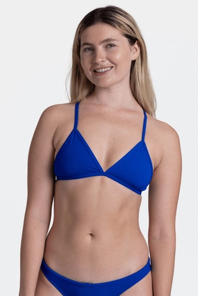 Triangle Bikini Top - Blueberry mix and match bikinis, stylish women's bikini options