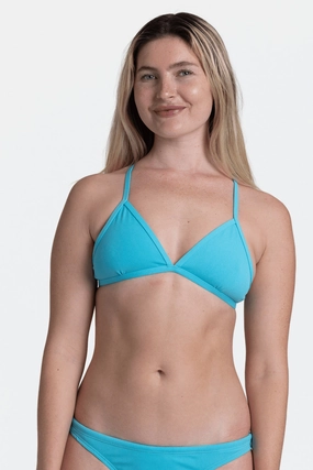 Triangle Bikini Top - Hawaii Blue mix and match bikinis, stylish women's bikini options