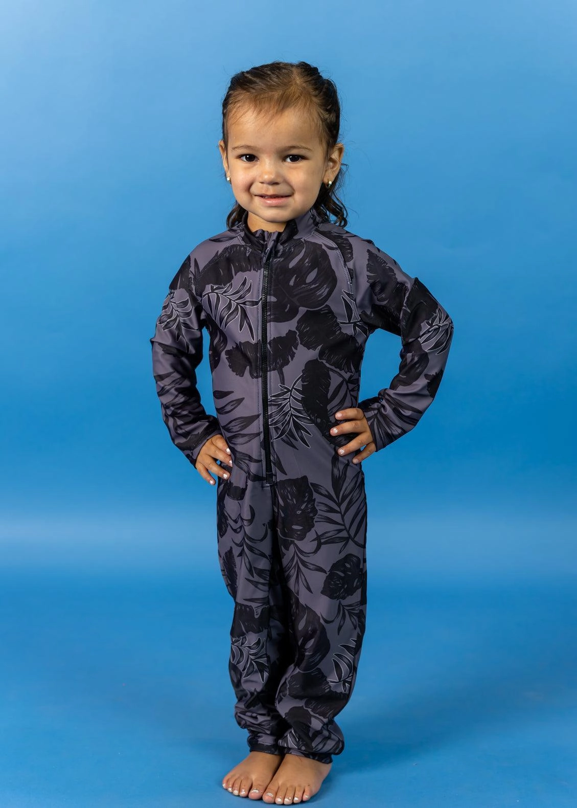 Tropical Night | Mini Rashguard One-Piece (Unisex)